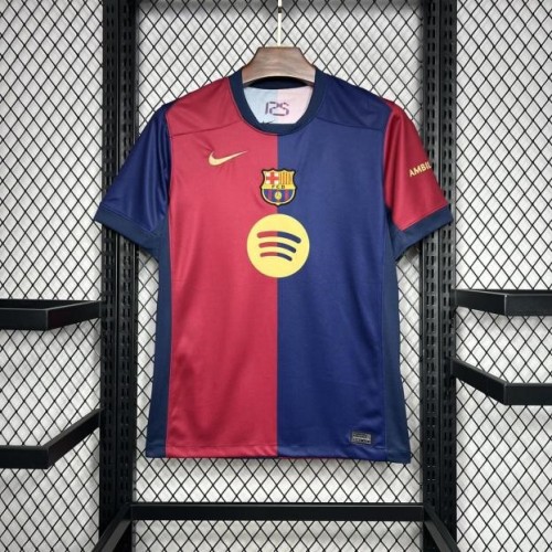 24-25 Barcelona Home Football Jersey Fan Edition