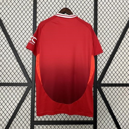 24-25 Manchester United Home Football Jersey Fan Edition